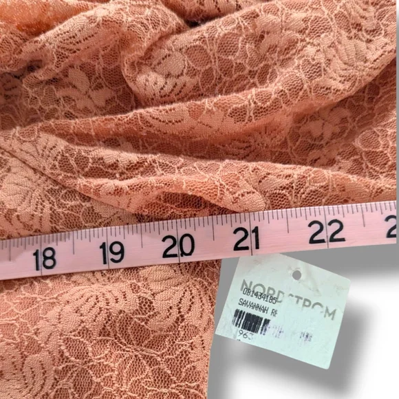 NWT Free People Emily Savannah Red Off-Shoulder Crop Top, Sz L - Picture 13 of 13